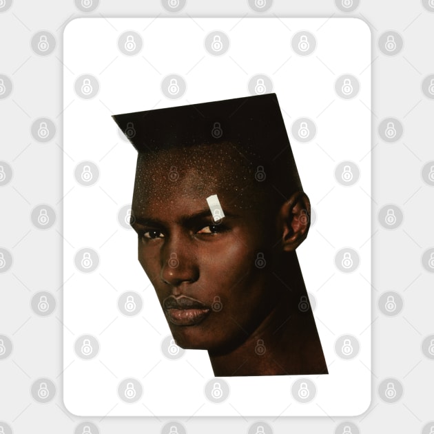 grace jones - living my life Magnet by goatboyjr